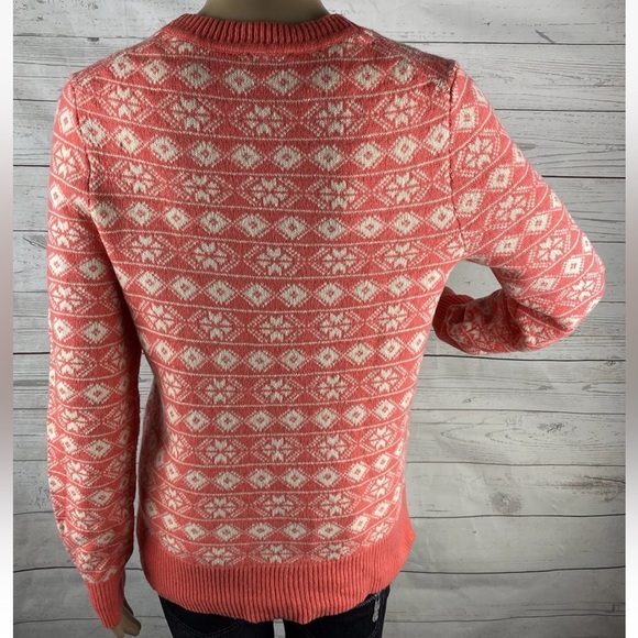 Gap Snowflake Sweater ❤️ Lambswool Blend - Picture 9 of 12